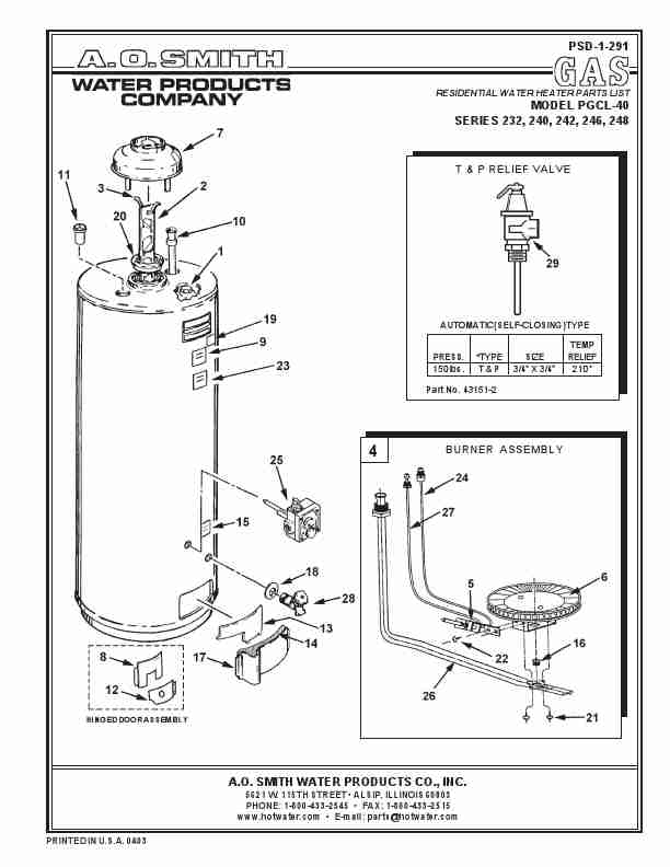 A O  Smith Water Heater PGCL-40-page_pdf